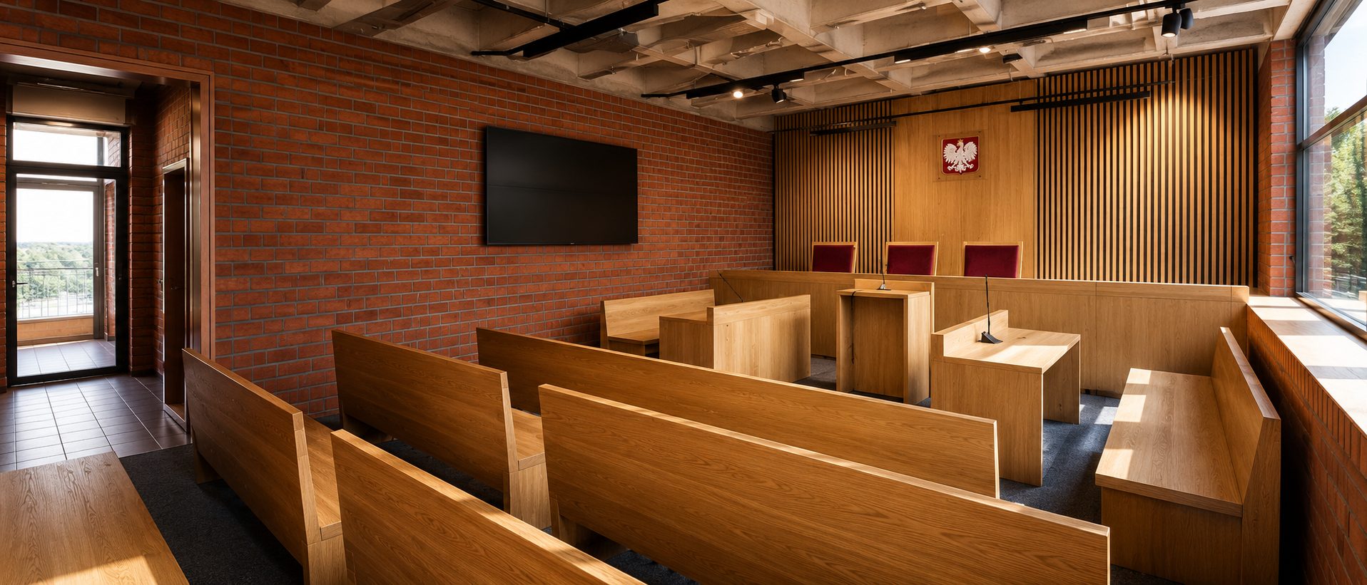 Sala sądowa w Collegium Iuridicum II
