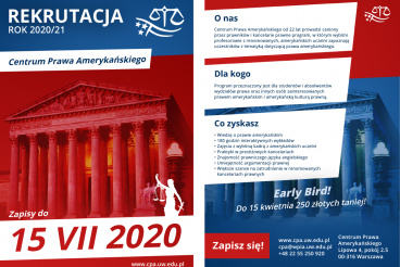 Rekrutacja do CPA 2020/21