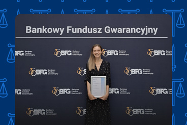 Wręczenie nagród w Konkursie BFG na najlepsze prace dyplomowe 2024